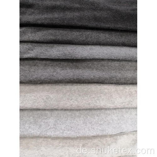 100% Polyester Melange Polar Fleece Stoff